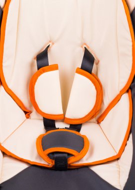 Çocuk Oto Koltuğu yakın çekim. 