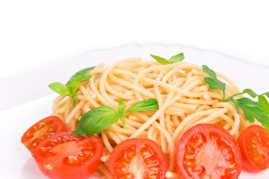 Domatesli İtalyan makarnası