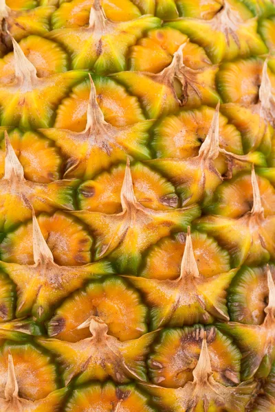 Färsk ananas. makro. bakgrund. — Stockfoto