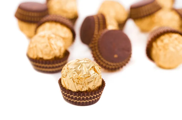 Caramelle al cioccolato dolci. — Foto Stock