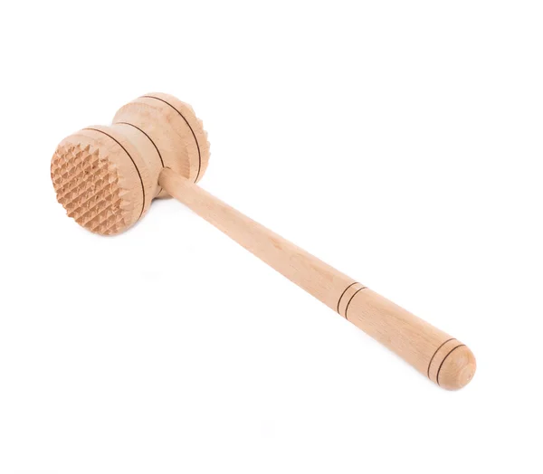 Wooden meat mallet. — Stock Photo, Image