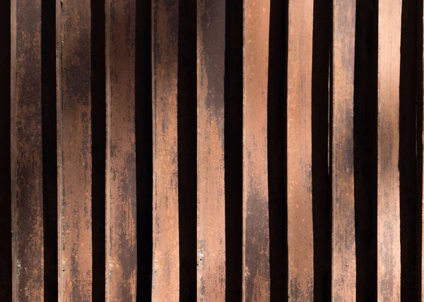 Background Rusty Iron Strips Close — Stockfoto