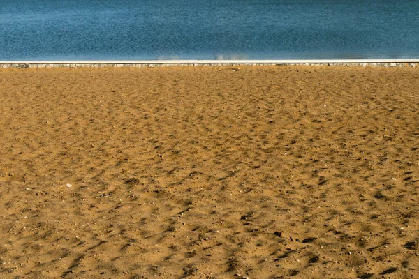 Sand Texture Pebbles Background Close — Photo