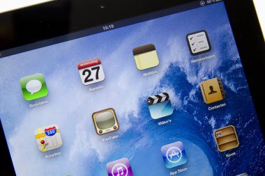 Tablet yakın çekim
