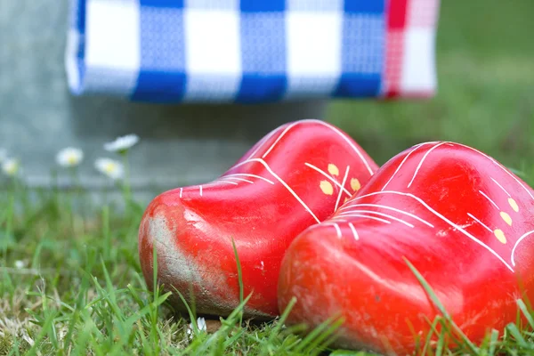 Little wooden shoes — Stock Photo, Image