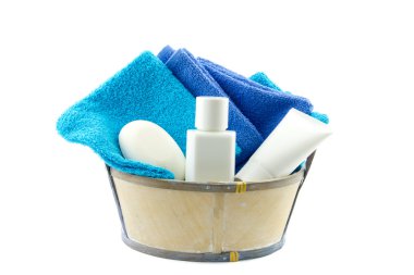küçük tüp birkaç banyo ürünleri