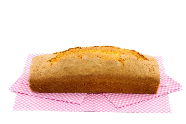 Цілий масляний торт на серветках — стокове фото