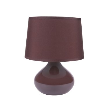 Masa lambası beyaz üzerine izole