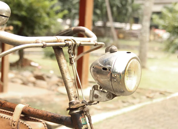 Old-fashioned bicycle — Stock Photo, Image