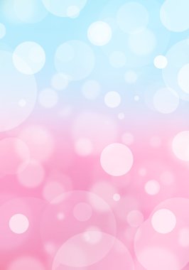 pembe - mavi bokeh arka plan