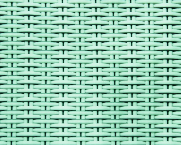 Mint wicker rattan texture — Stock Photo, Image