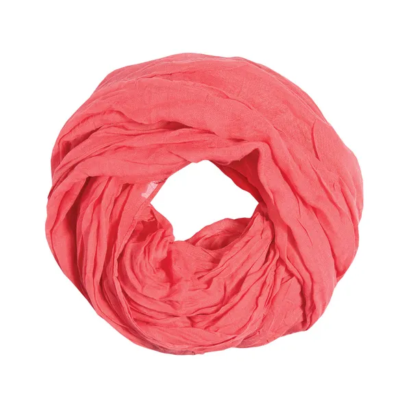 Pink scarf isolated on white background — Stock Photo, Image