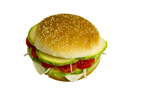 Vegetarische burger — Stockfoto