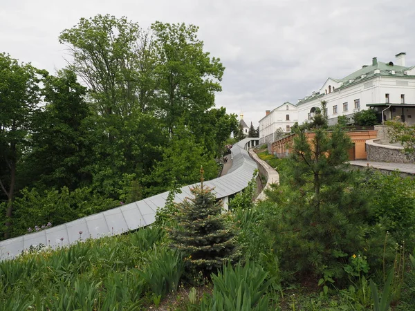 Covered Transition Parts Orthodox Monastery — Stock Photo, Image