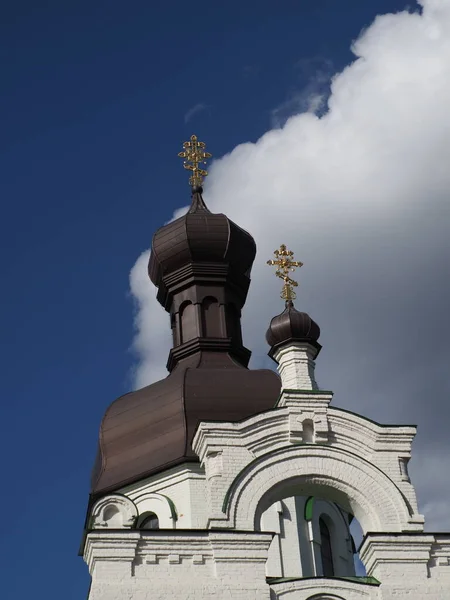 Cupola Della Chiesa Cristiana Ortodossa — Foto Stock