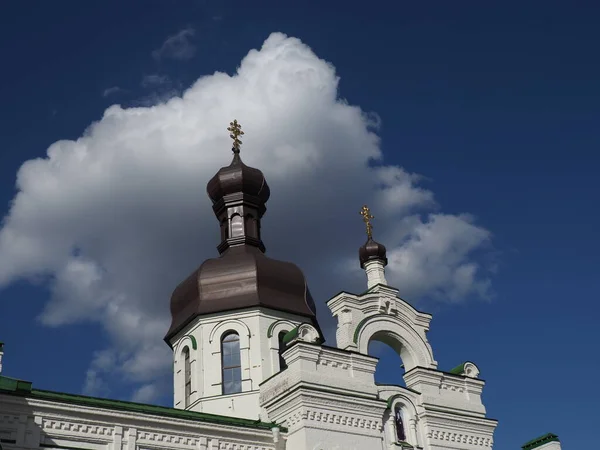 Cupola Della Chiesa Cristiana Ortodossa — Foto Stock