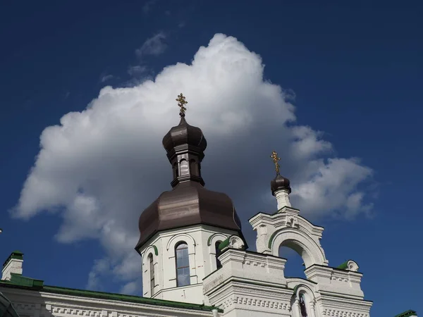 Cupola Della Chiesa Cristiana Ortodossa — Foto Stock