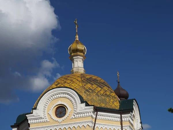 Cupola Della Chiesa Cristiana Ortodossa — Foto Stock