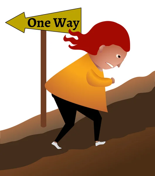 One Way — Stock Photo, Image