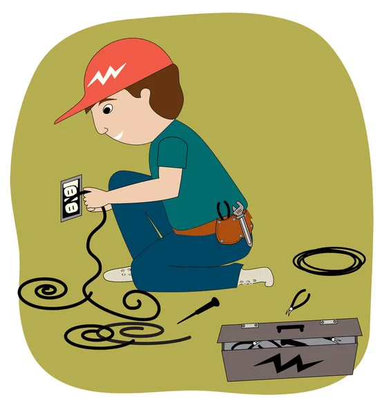 The Electrician — Stock Photo, Image