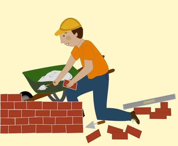 The Bricklayer — Stock Photo, Image