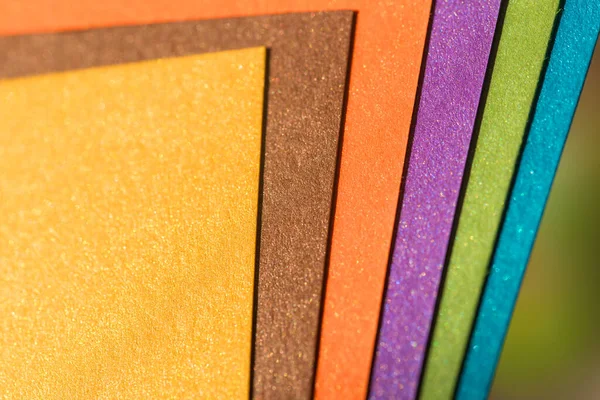 Muestras de papel de color RAL de metal — Foto de Stock