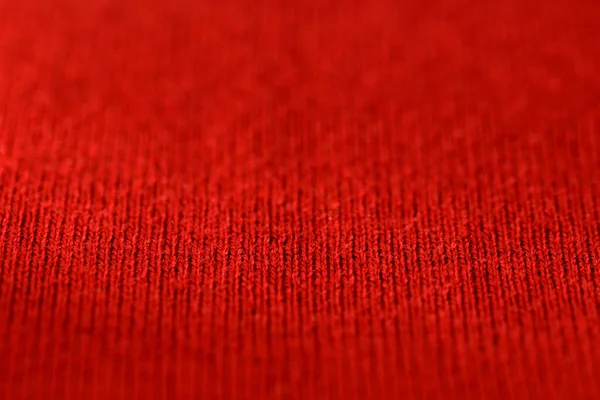 Rote Strickwolle. Weicher Fokus — Stockfoto