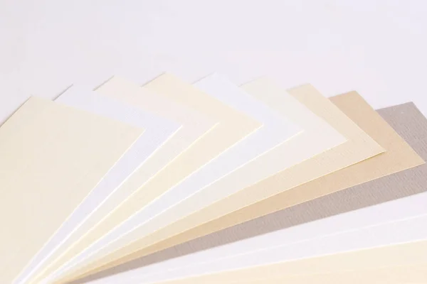 Hoja beige de diseño de papeles — Foto de Stock