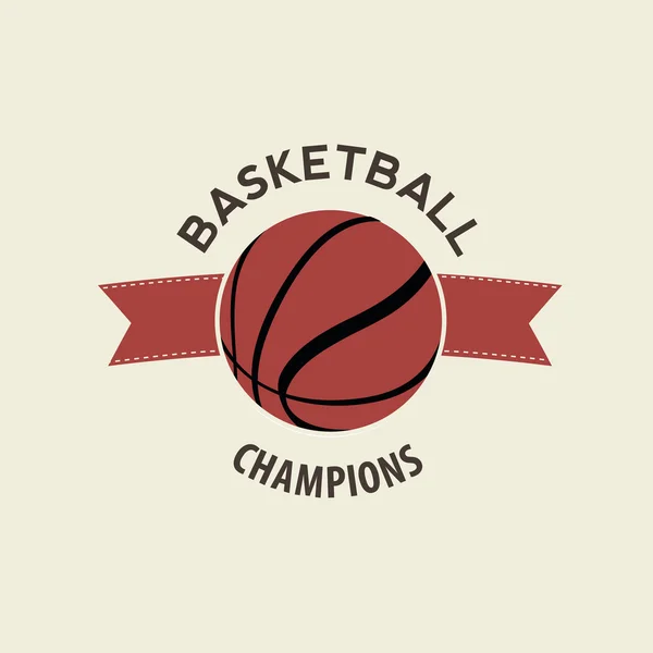 Basketball-Ikone — Stockvektor