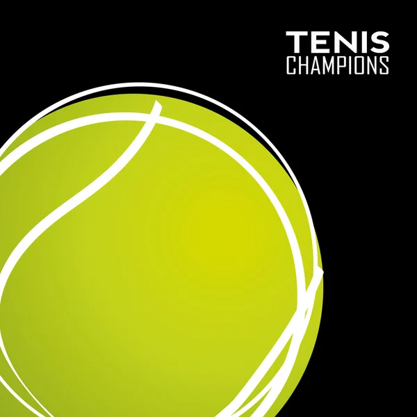 Soyut Tenis — Stok Vektör