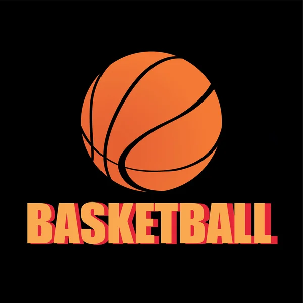 Баскетбол значок — стоковий вектор