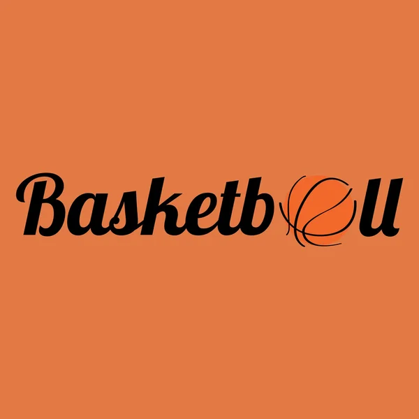 Fondo de baloncesto — Vector de stock