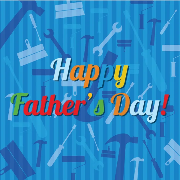 Feliz día del padre — Vector de stock