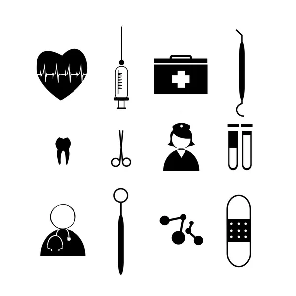 Outils médicaux — Image vectorielle