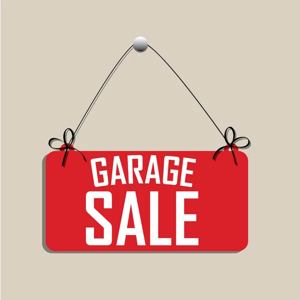 Garage sale — Stock Vector