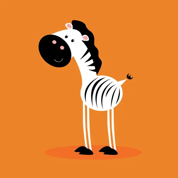 Zebra — Wektor stockowy