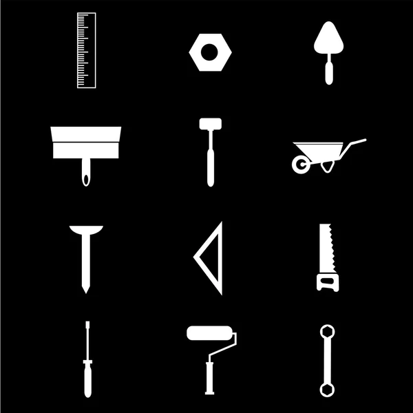 Tools icons — Stock Vector