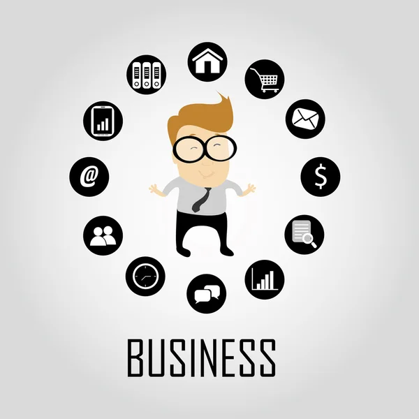 Business icons — Stock Vector