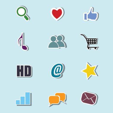 Sosyal medya simgeleri