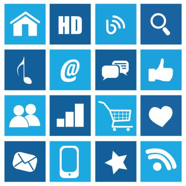 Sosyal medya simgeleri