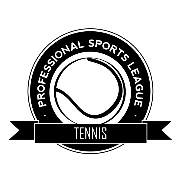 Tennis symbol — Stock Vector