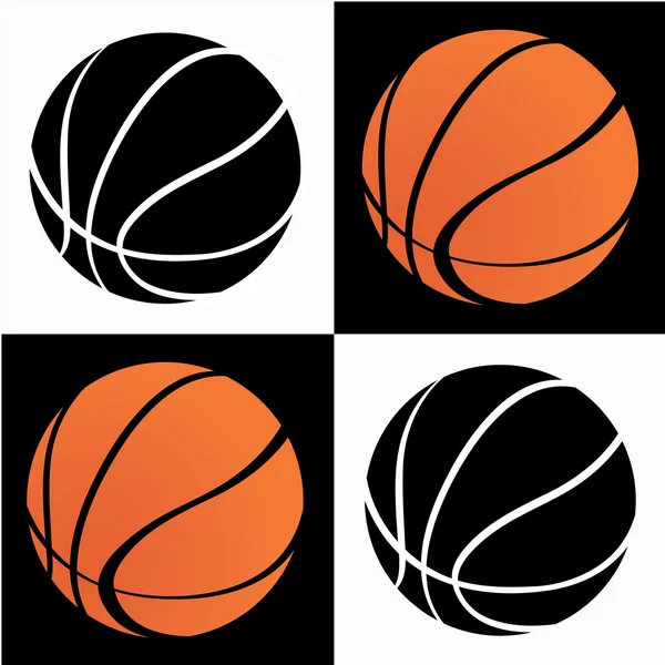 Basketball ball — Stock Vector