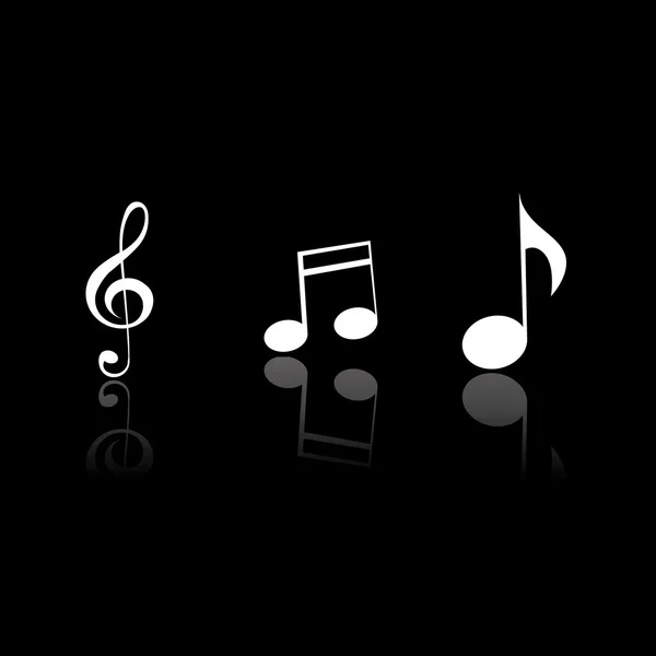 Notes de musique — Image vectorielle