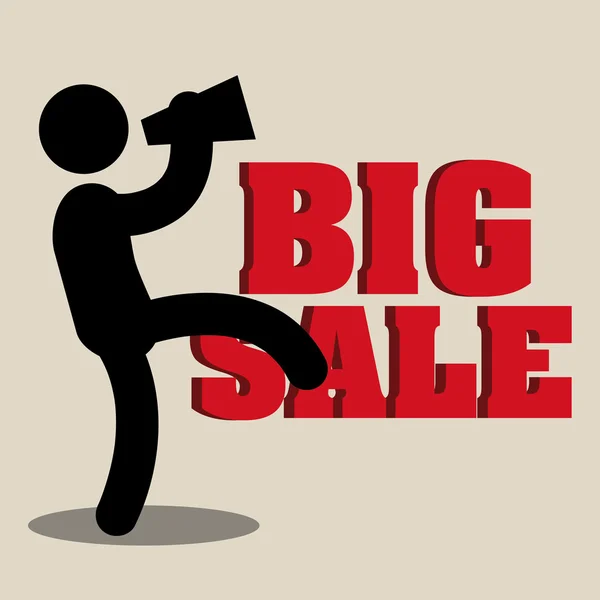 Big sale — Stock Vector