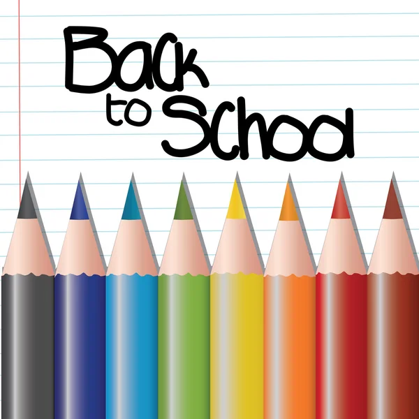 Back to school — Stock Vector