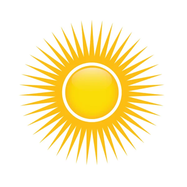 Abstract sun — Stock Vector