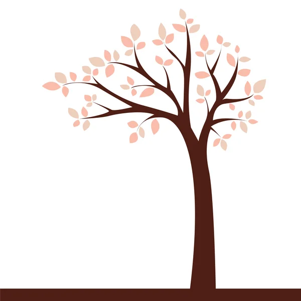 Rosa del árbol — Vector de stock