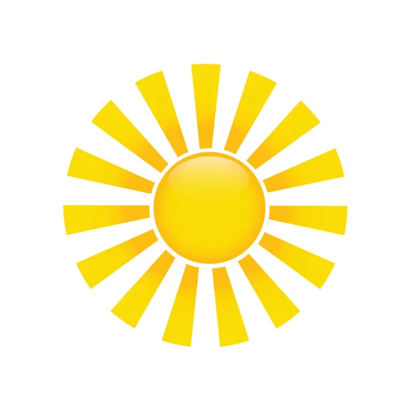 Анотація сонця — стоковий вектор