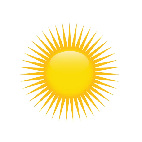 Abstrakt solen — Stock vektor