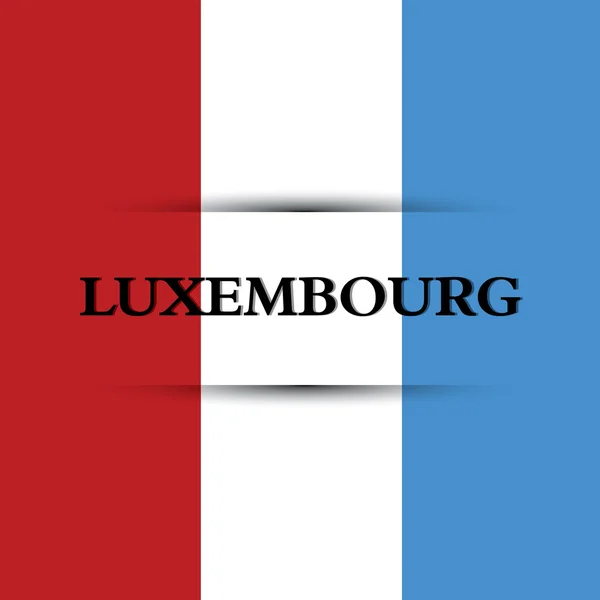 Luxembourg — Stock Vector